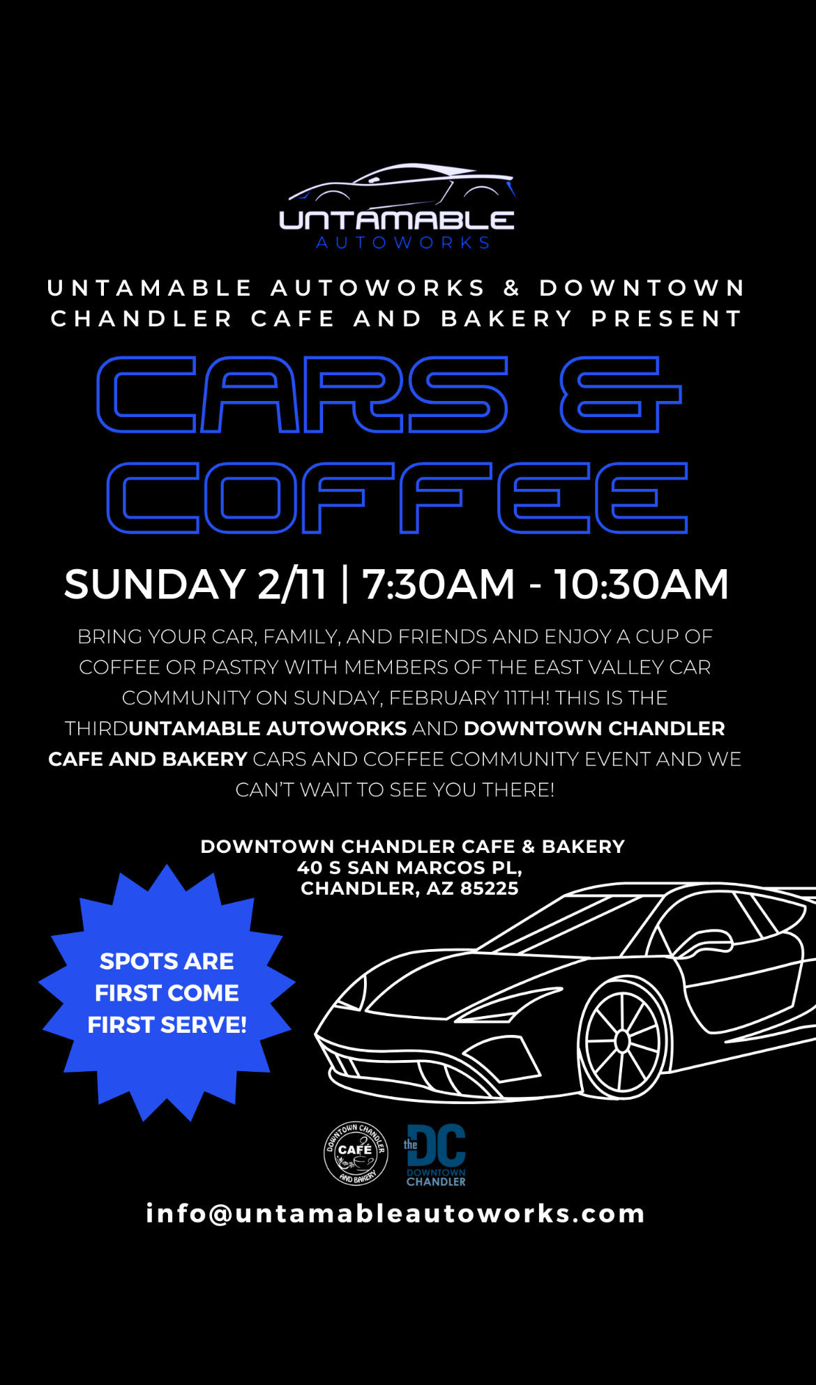 Cars Coffee Events Downtown Chandler