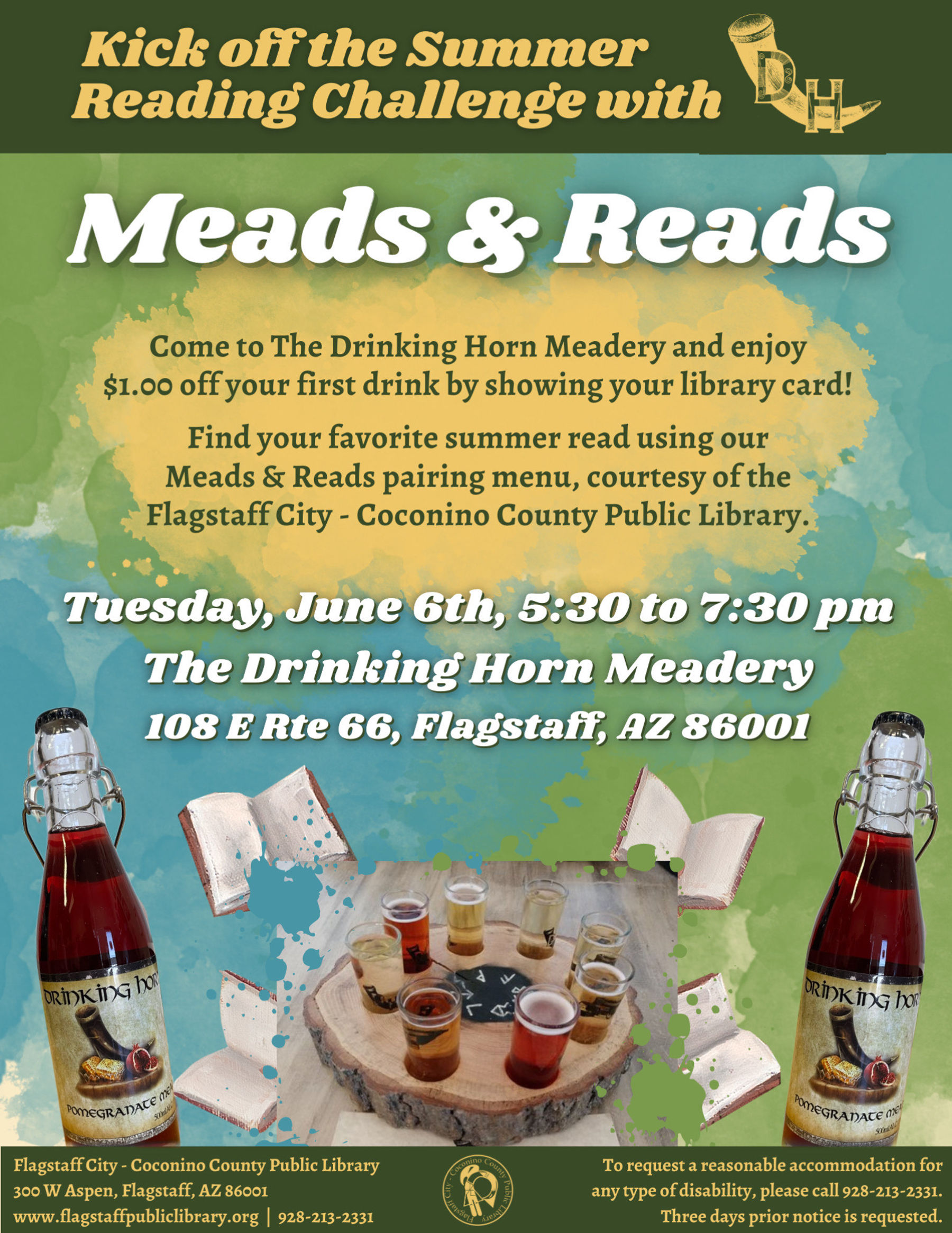 Mead & Reads Downtown Flagstaff