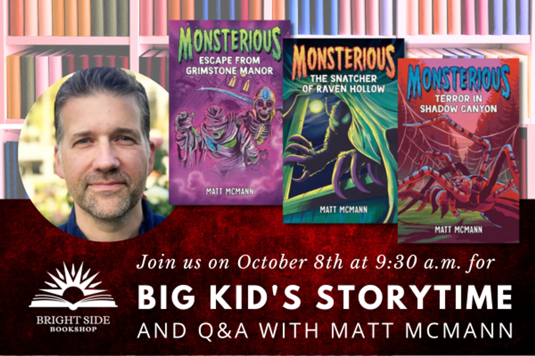 Big Kid's Storytime With Matt McMann | Downtown Flagstaff