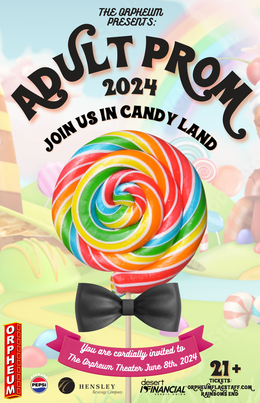 Adult Prom 2024: Candyland | Downtown Flagstaff