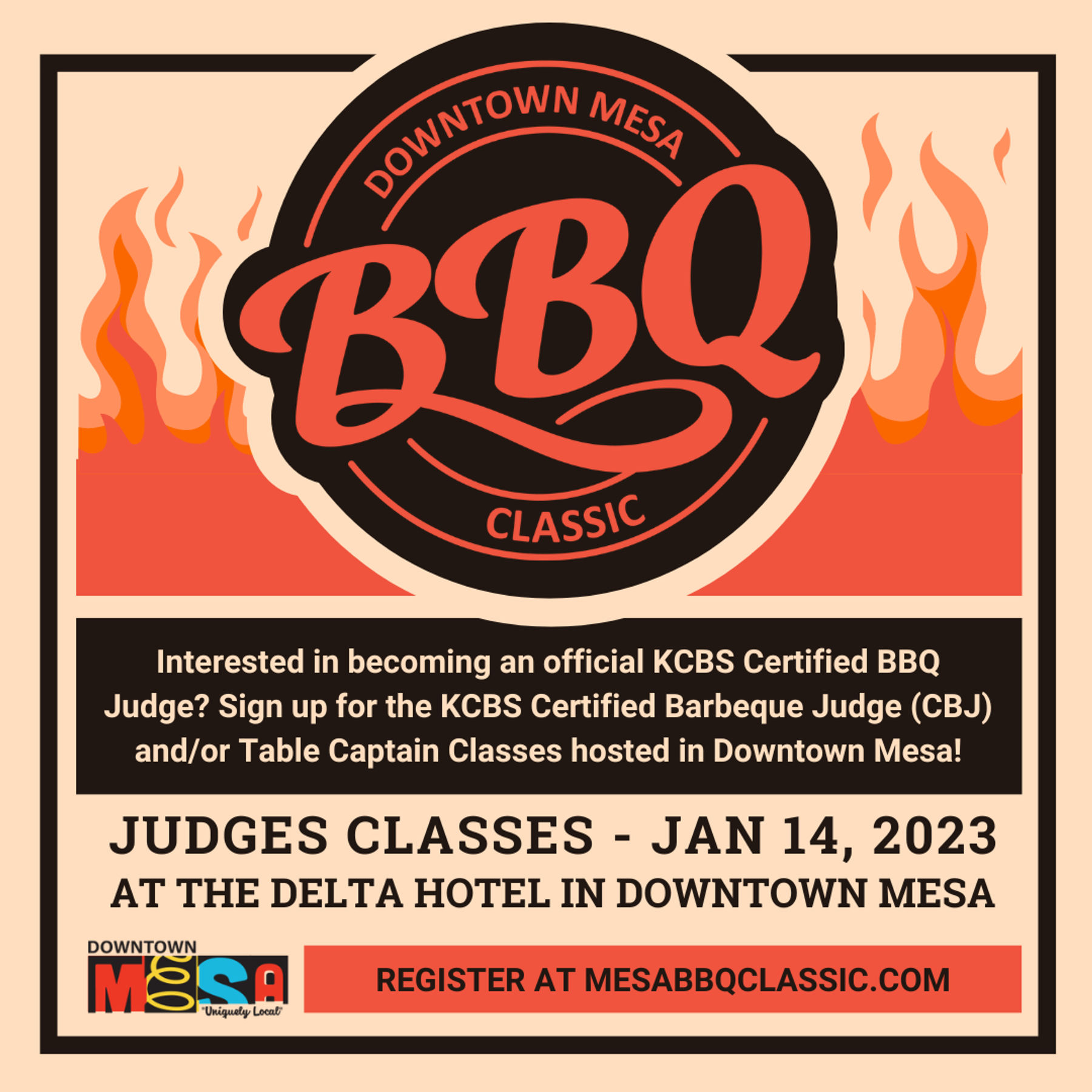 KCBS Certified BBQ Judge Class Downtown Mesa