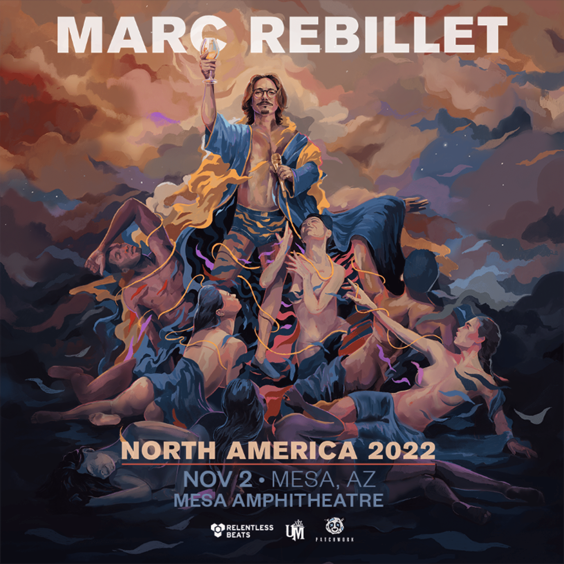 MARC REBILLET North American Tour Downtown Mesa