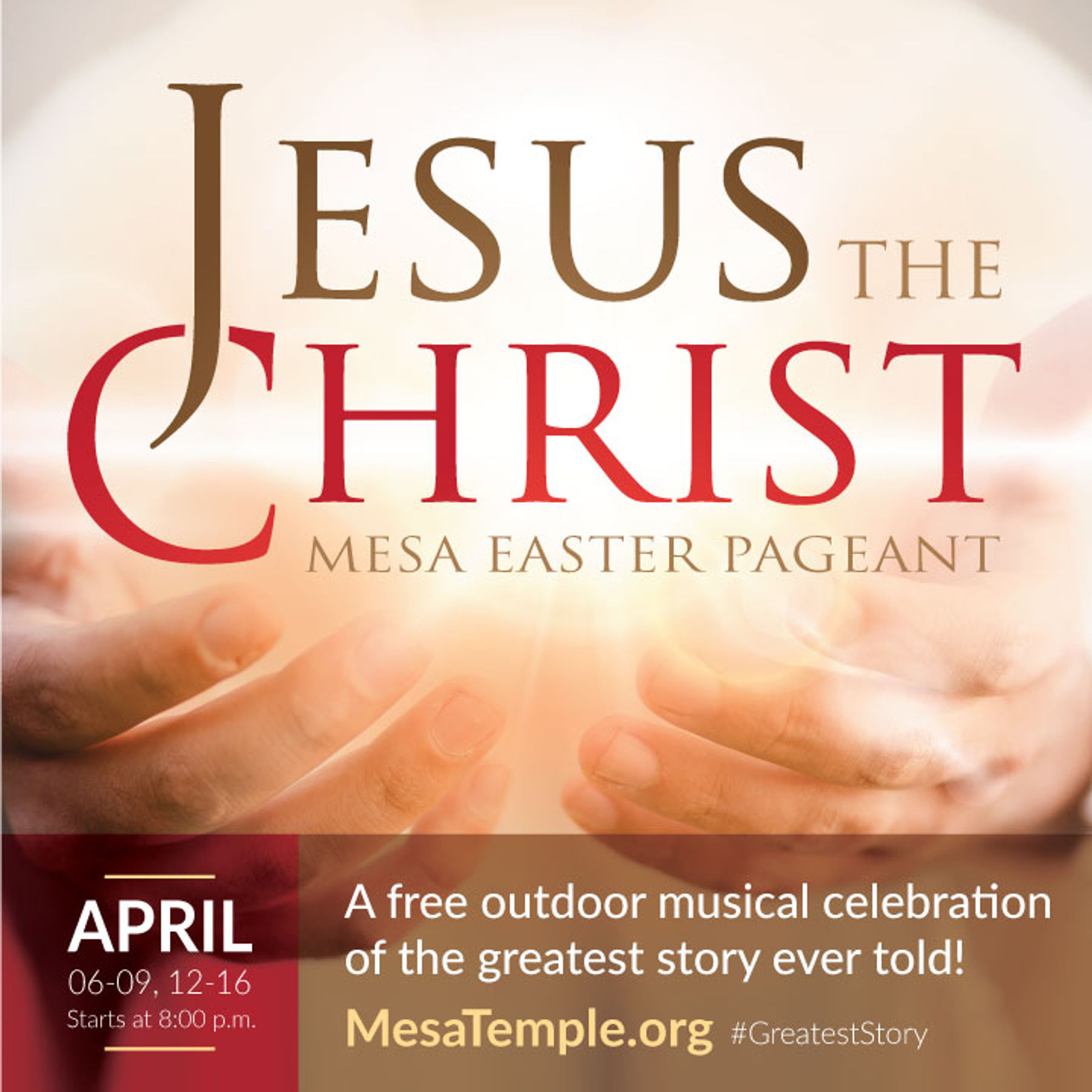 Mesa Easter Pageant Downtown Mesa