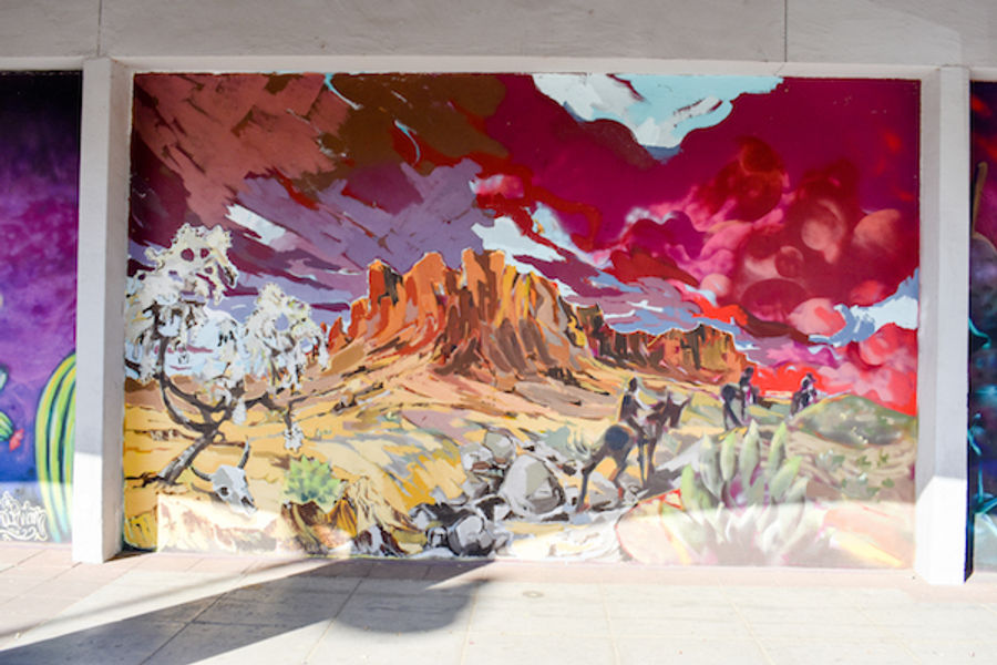 Desert Landscape Mural #2