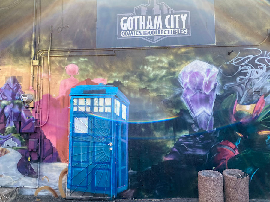 Gotham City Comics Mural