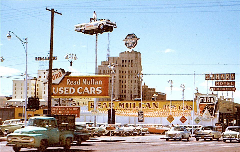 Lonesome John Roller over Downtown Phoenix