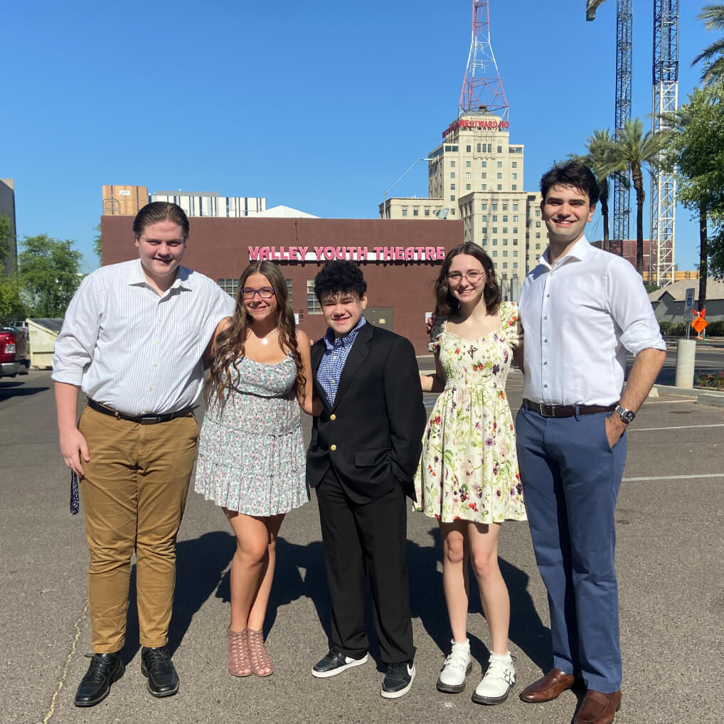 The Valley Youth Theatre’s cast of The SpongeBob Musical