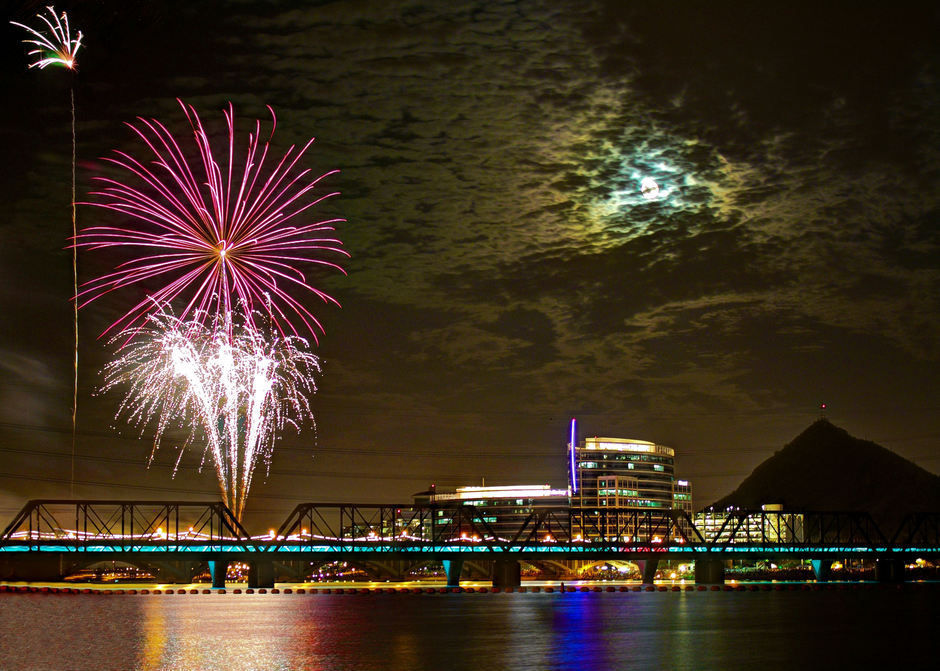 July 4th Tempe Town Lake Festival Downtown Tempe