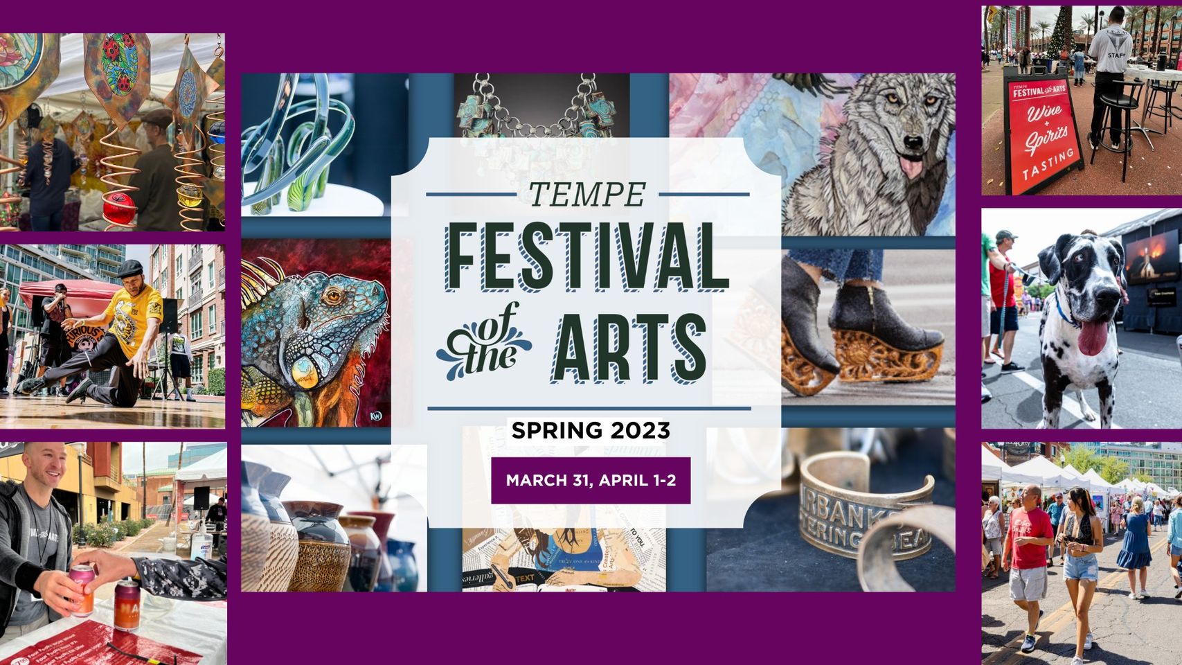 Spring Tempe Festival of the Arts 2023 Downtown Tempe