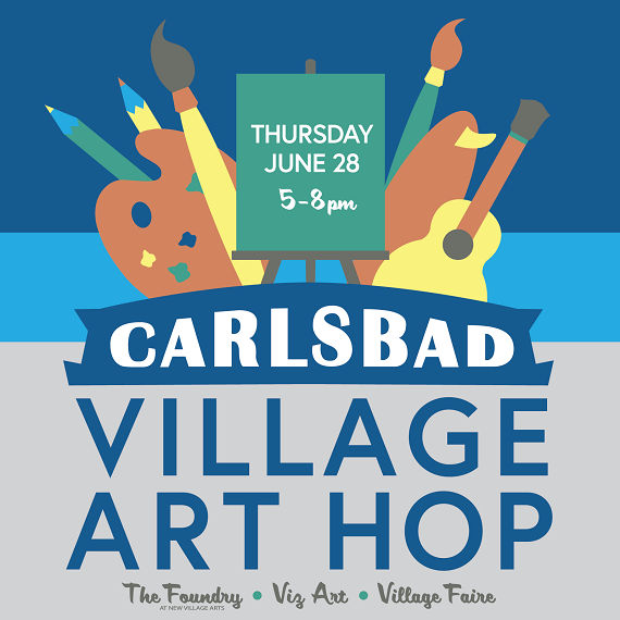 Carlsbad Village Art Hop Returns June 28th