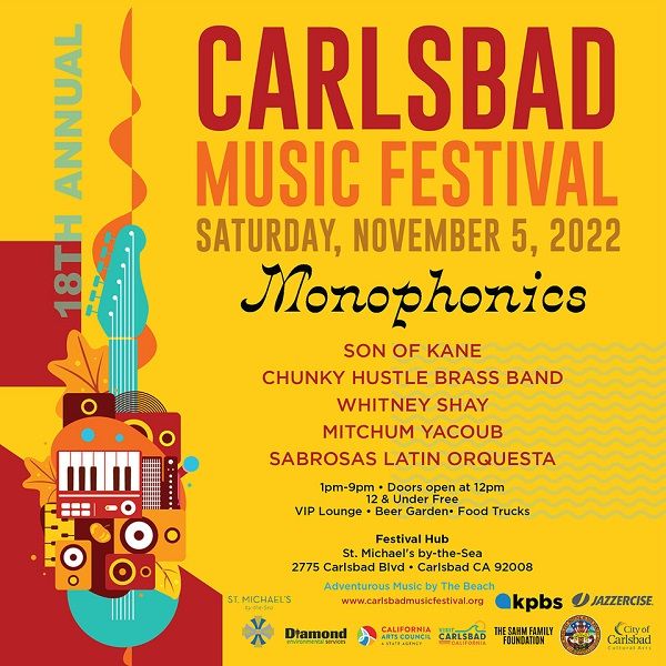 18th Annual Carlsbad Music Festival Saturday