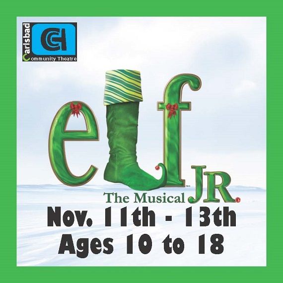 Carlsbad Community Theatre Presents Elf Jr!