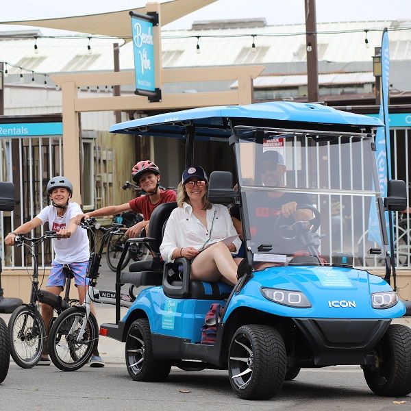 On The Move With Beach Vibe Golf Cart Rentals
