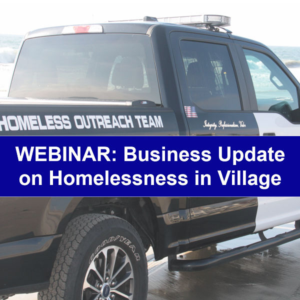 Special Webinar On Carlsbad Village Homeless Issue