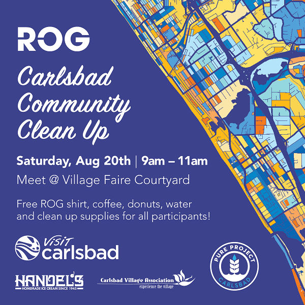Join Us And Help Make Carlsbad Village Look Its Best!