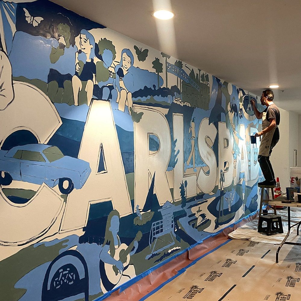 Local Art Enhances The Lofts At Carlsbad Village