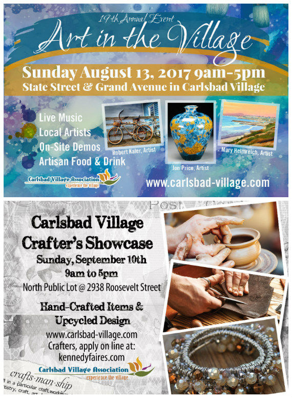 Save the Date For Two Summer Events in the Village