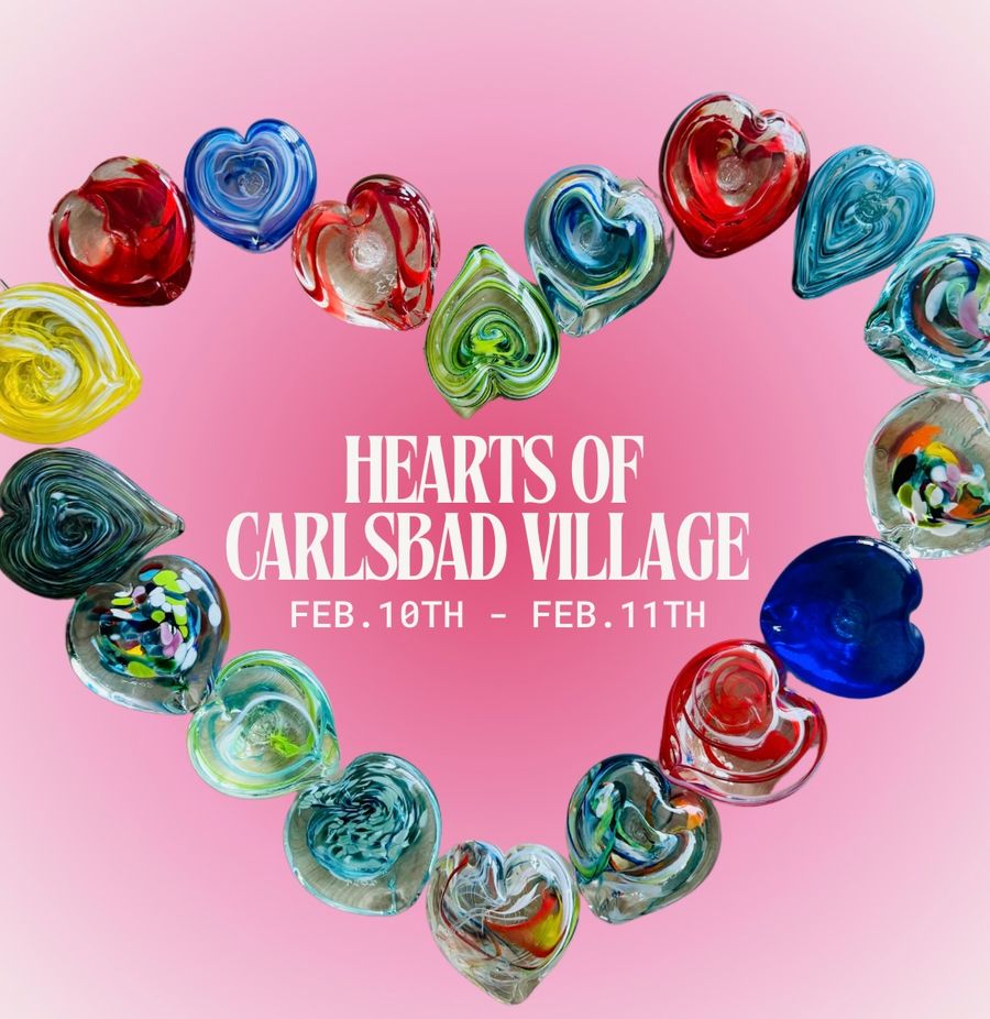 This Weekend: Hunt for Hidden Hearts & Score Prizes In The Village!