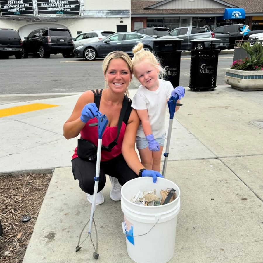 235 Pounds of Trash Collected Off Our Downtown Streets This Weekend!