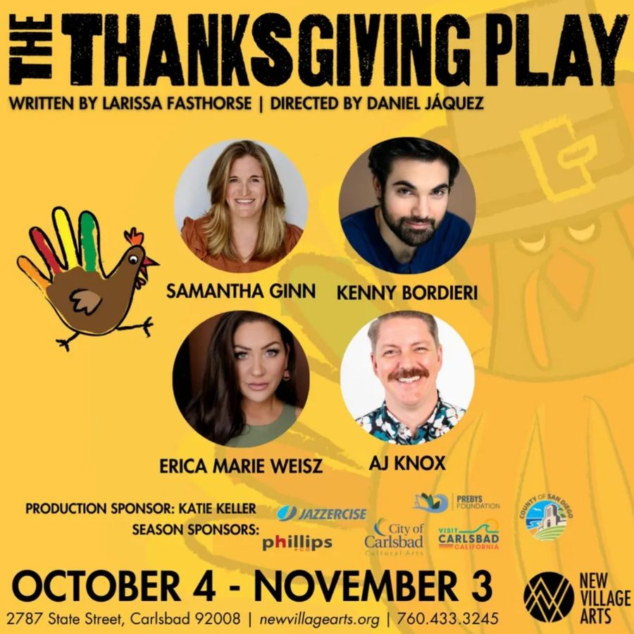 Gobble Up the Laughter: “The Thanksgiving Play” at New Village Arts