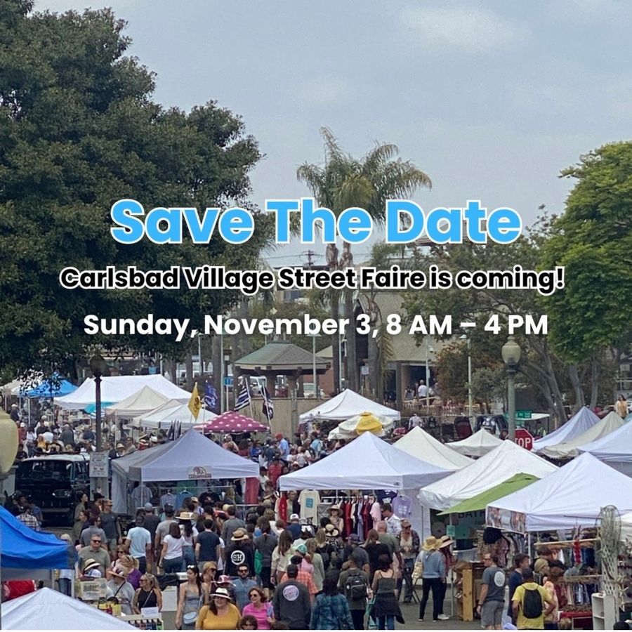 Carlsbad Village Faire Returns for November Fun!