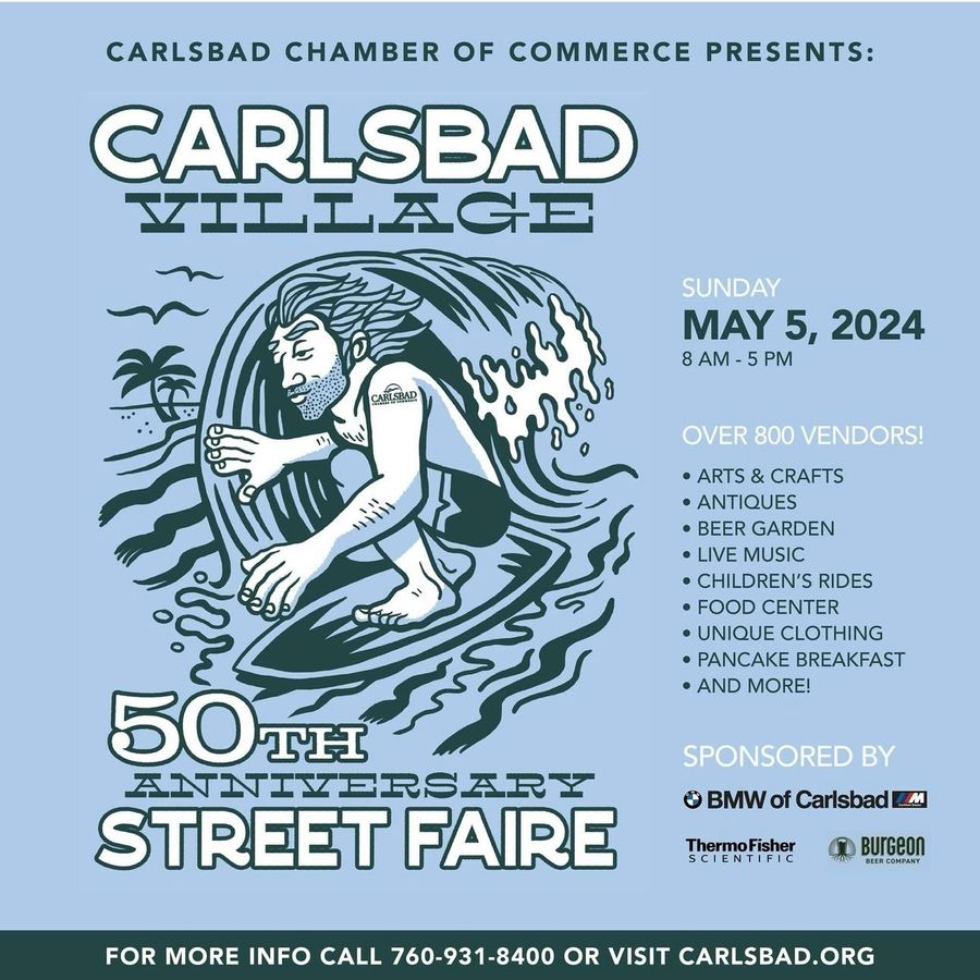 Carlsbad Village Street Faire: Celebrating 50 Years of Coastal Culture