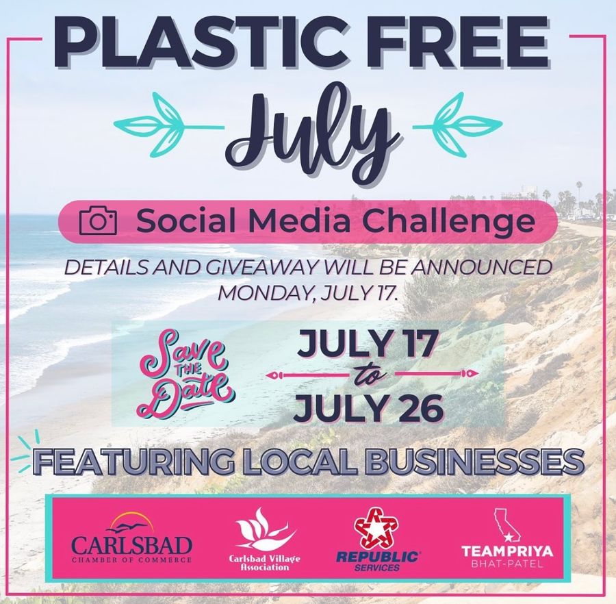 Enter The Plastic Free July Social Media Challenge