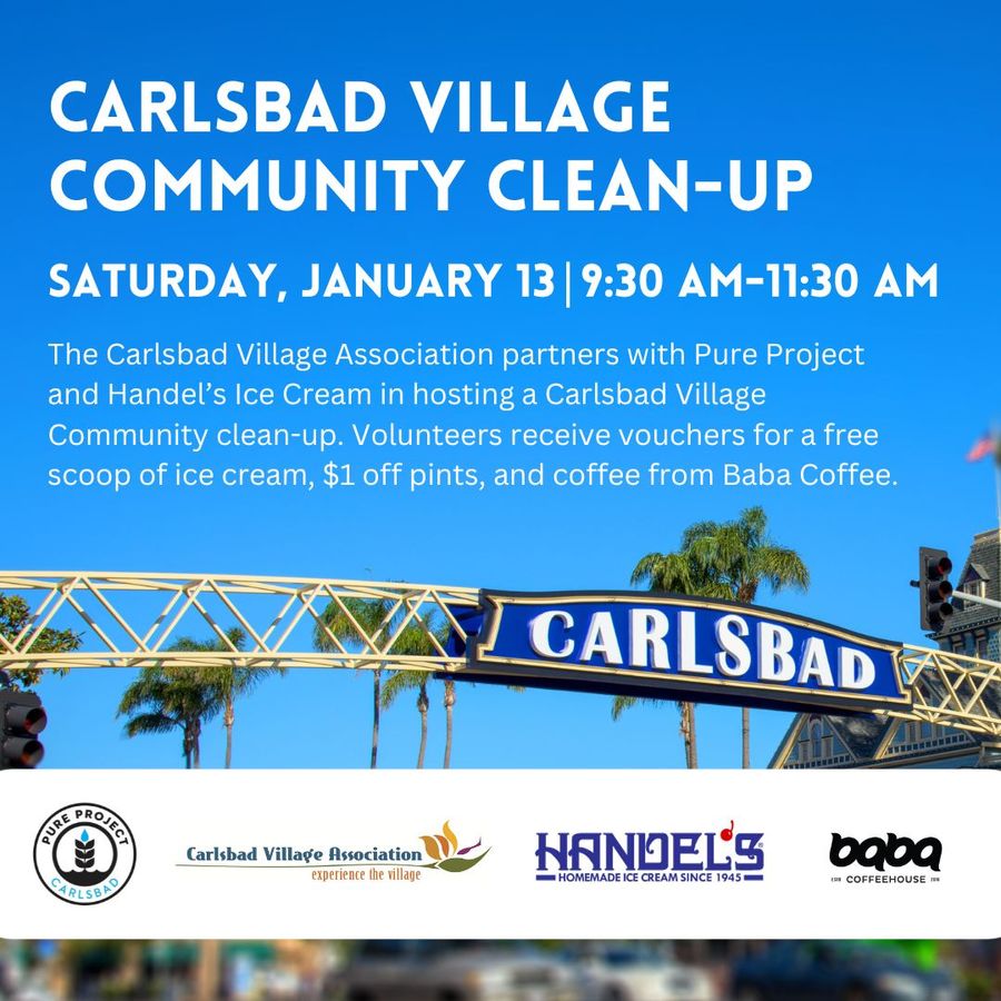The First Community Clean-Up Of The Year Is Saturday, Jan. 13th