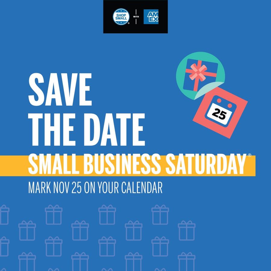 Save The Date For Small Business Saturday On Nov. 25
