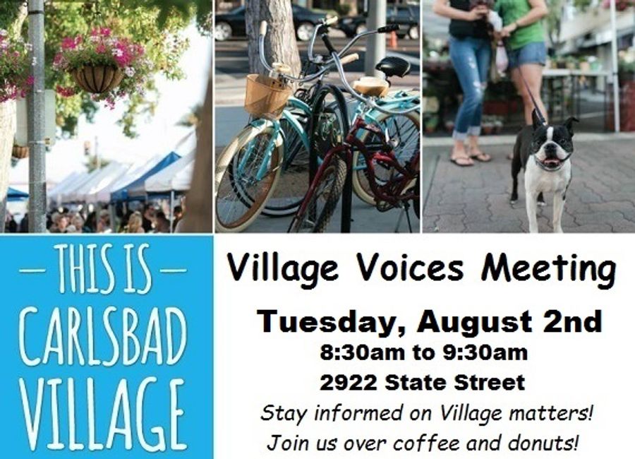 Village Voices on Tuesday!