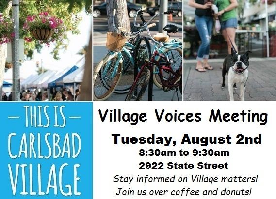 Village Voices on Tuesday!