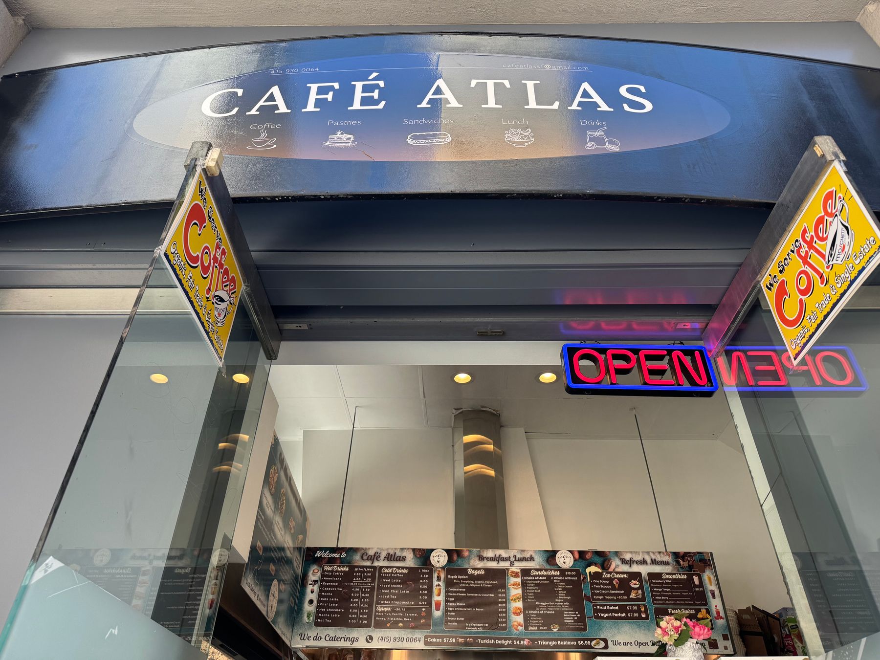 Café Atlas | Downtown San Francisco