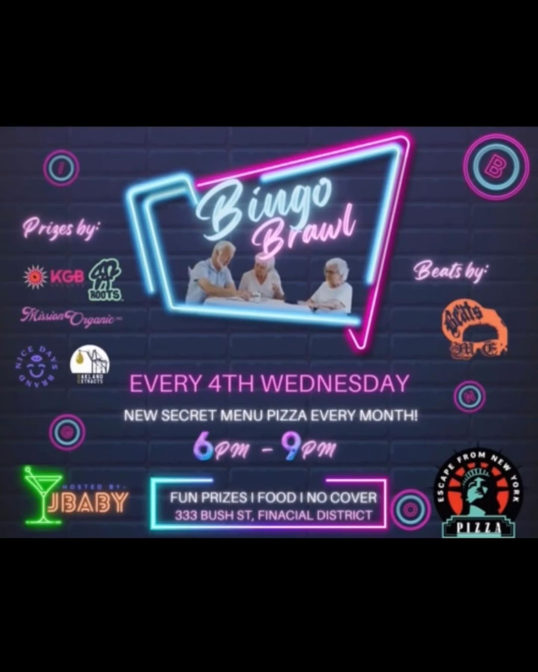 Bingo Brawl | Downtown San Francisco