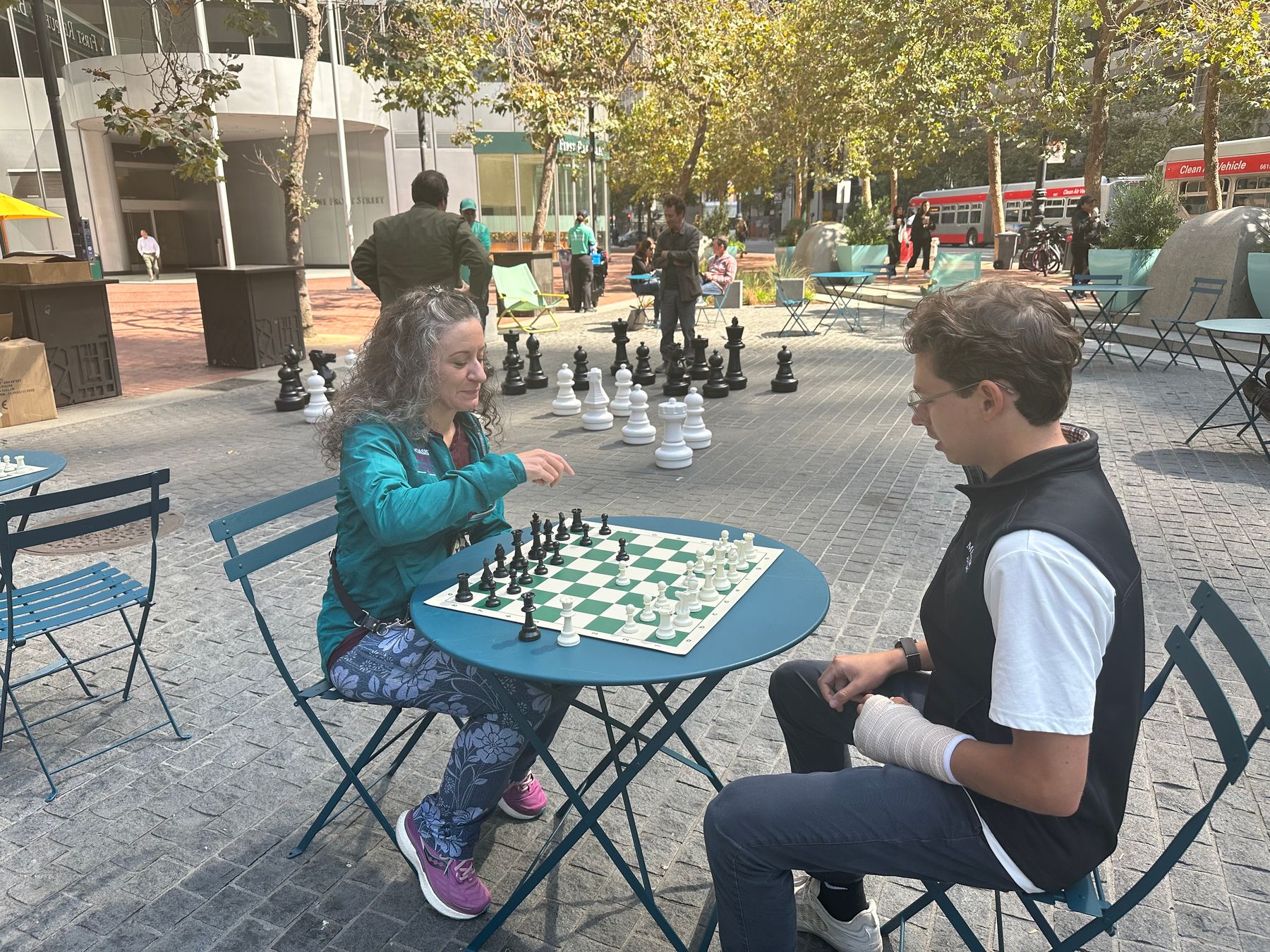 Chess on the Plaza | Downtown San Francisco
