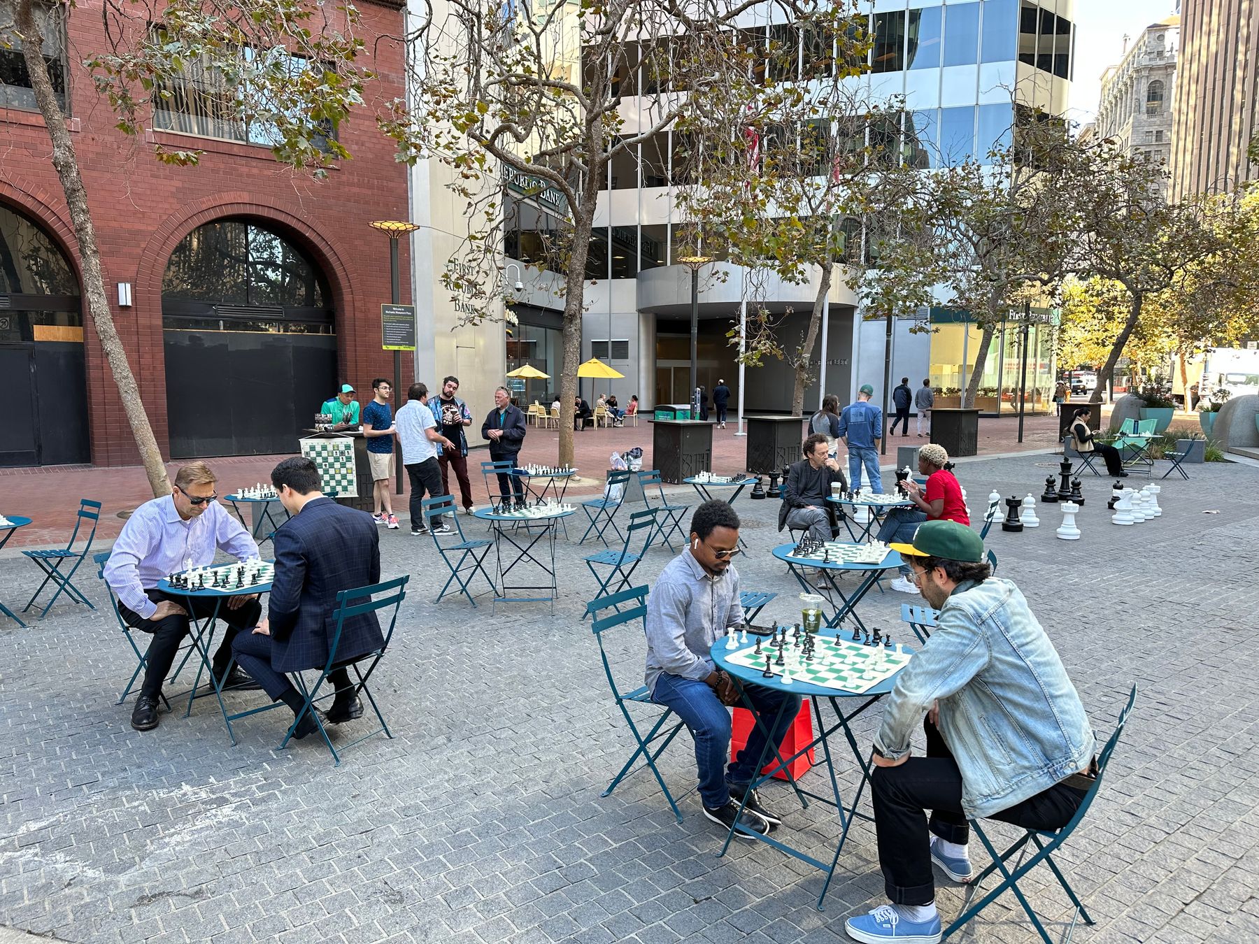 Game Day Thursday | Mechanics Monument Plaza | Downtown San Francisco
