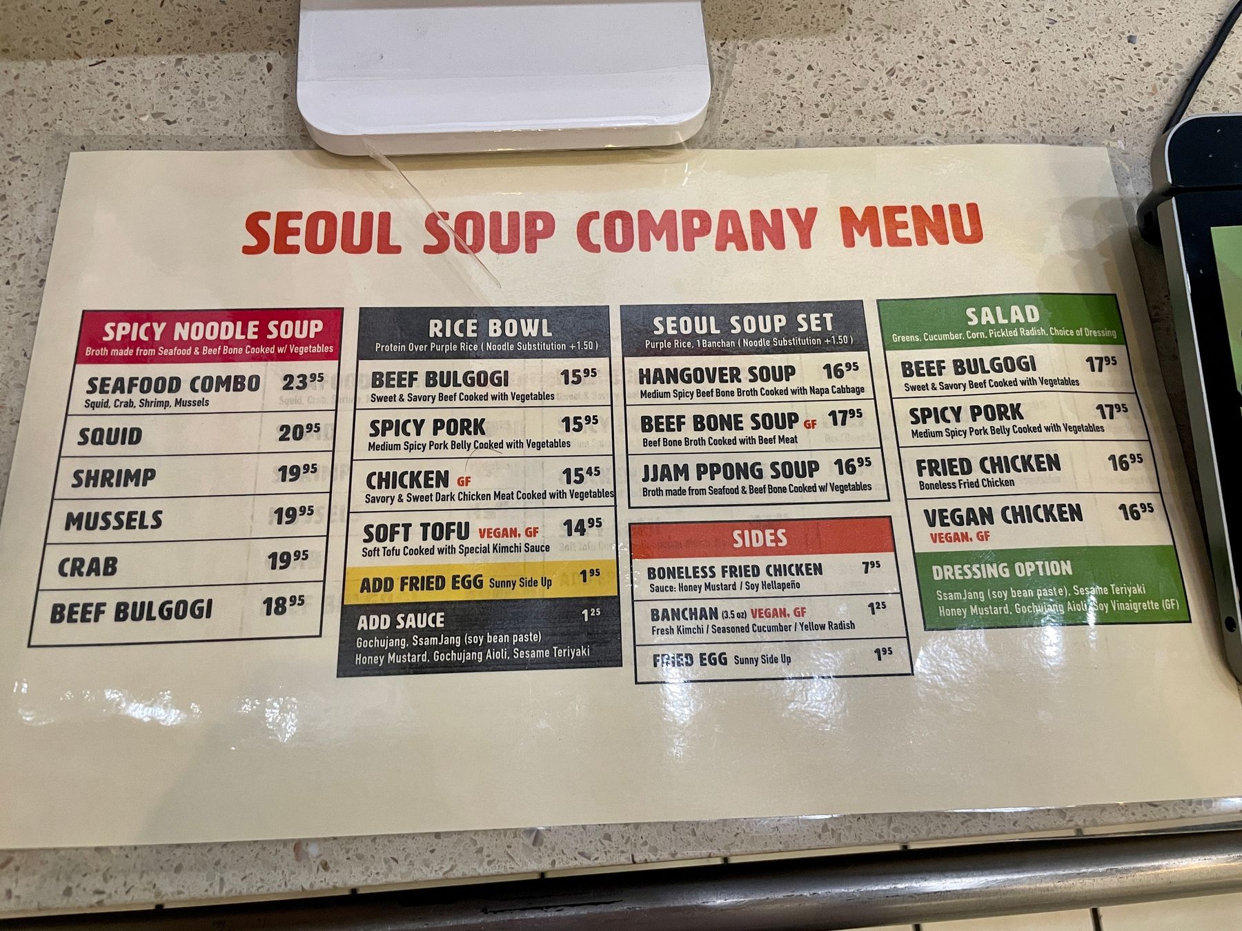 Seoul Soup Company | Downtown San Francisco