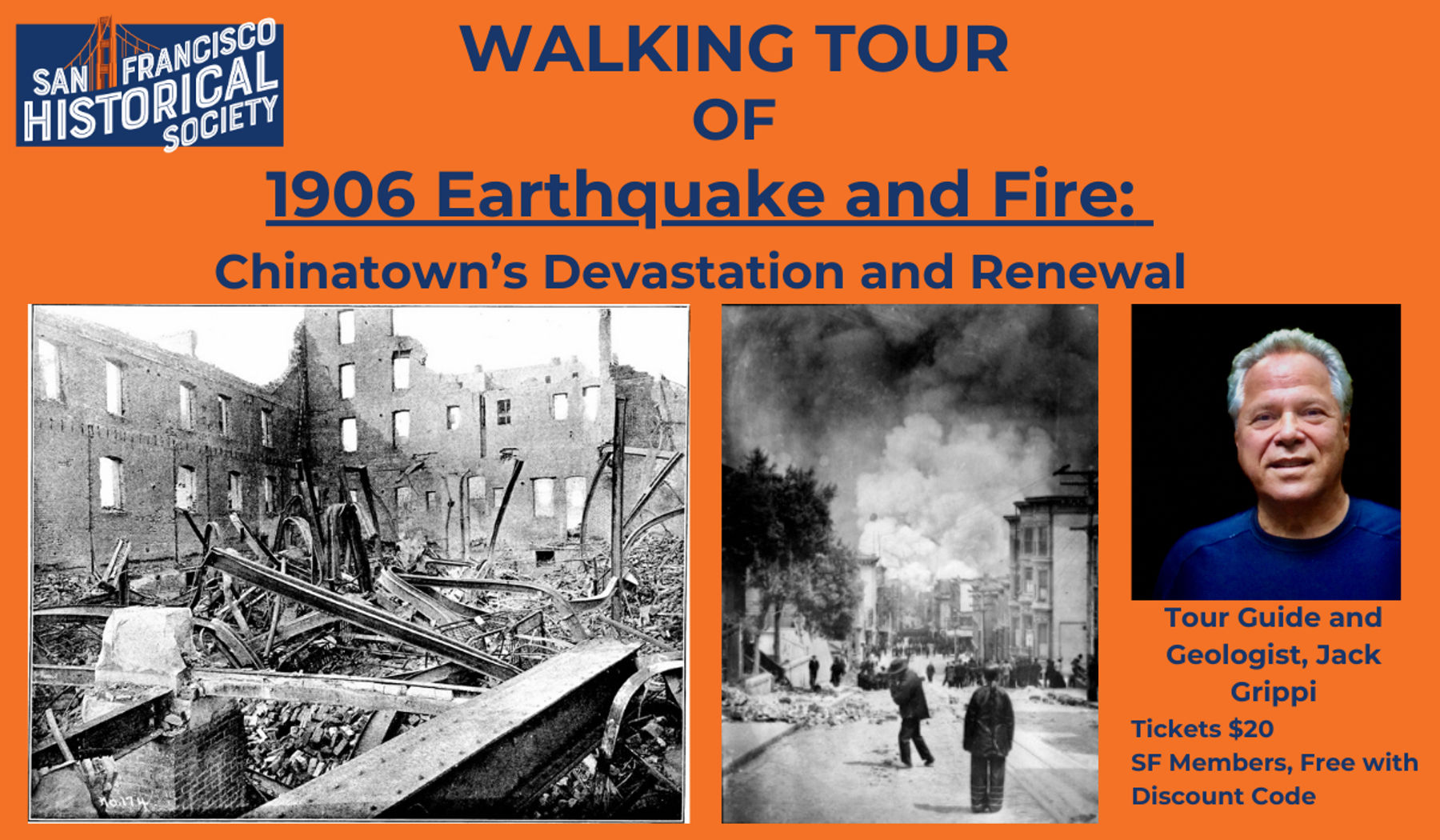 1906 Earthquake and Fire: Chinatown’s Devastation and Renewal Walking Tour | Downtown San Francisco