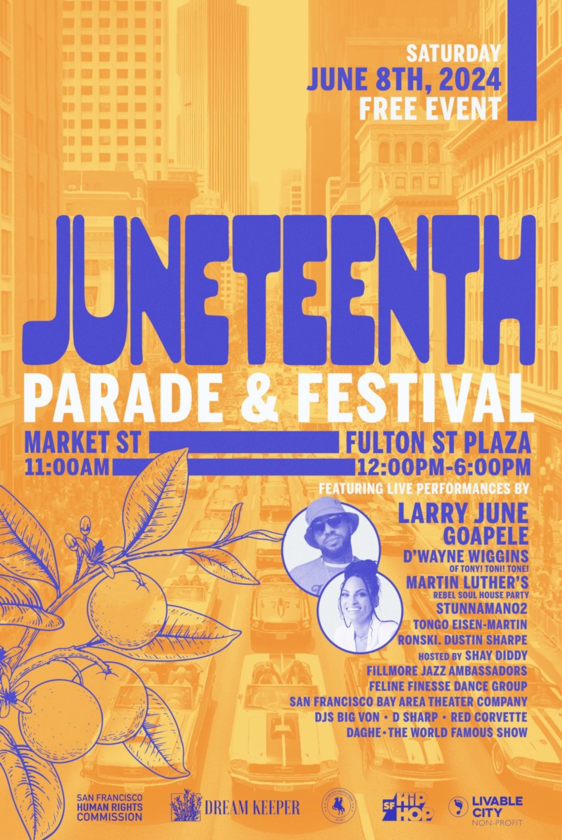 Juneteenth Parade & Festival 2024 | Downtown San Francisco