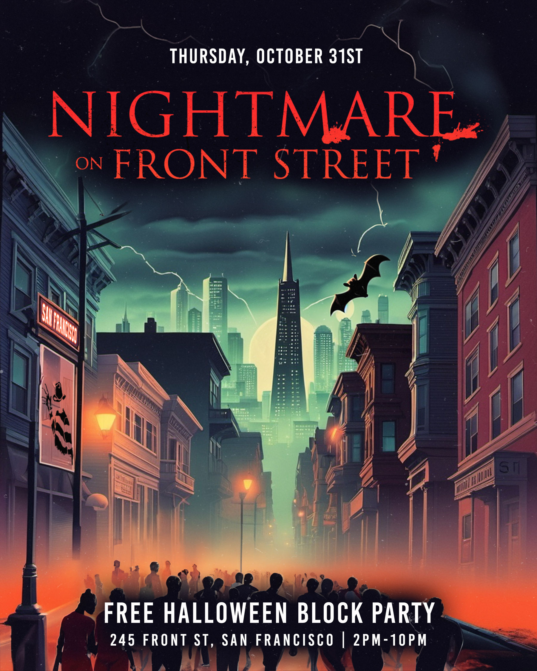 Nightmare on Front Street | Downtown San Francisco