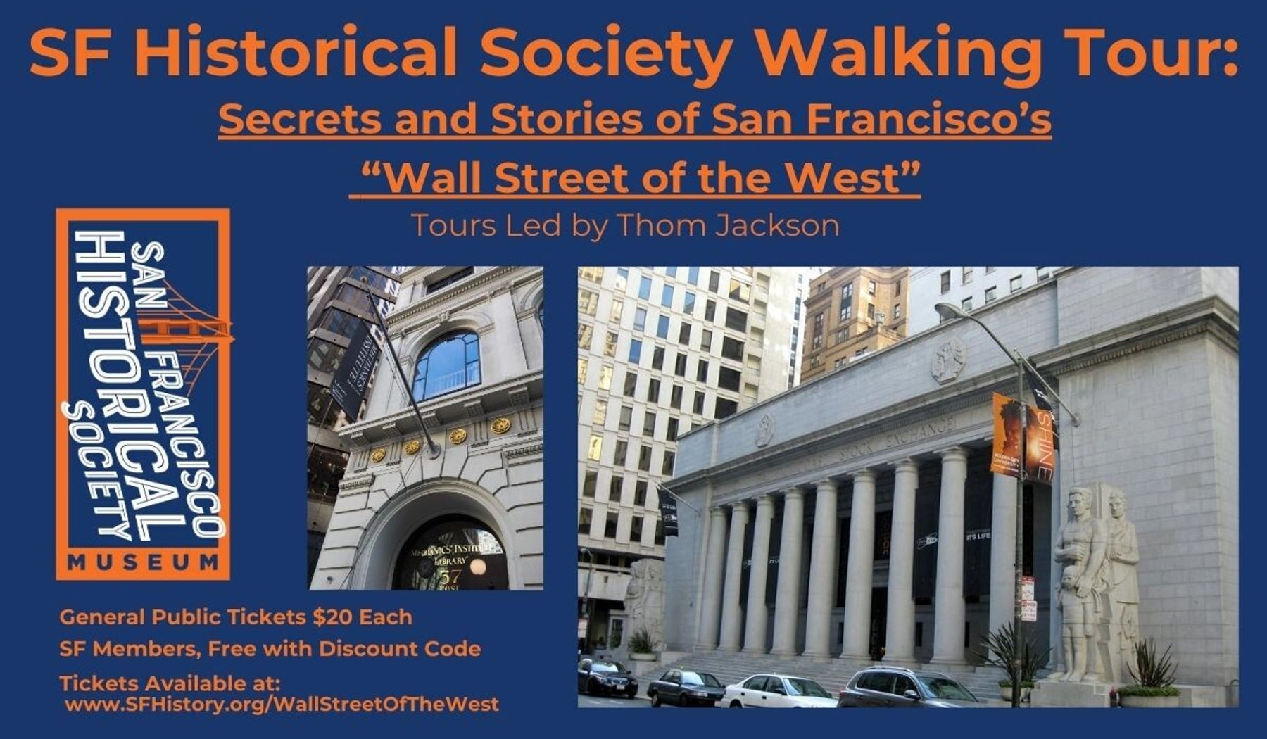 Secrets and Stories of San Francisco’s “Wall Street of the West” Walking Tour | Downtown San Francisco