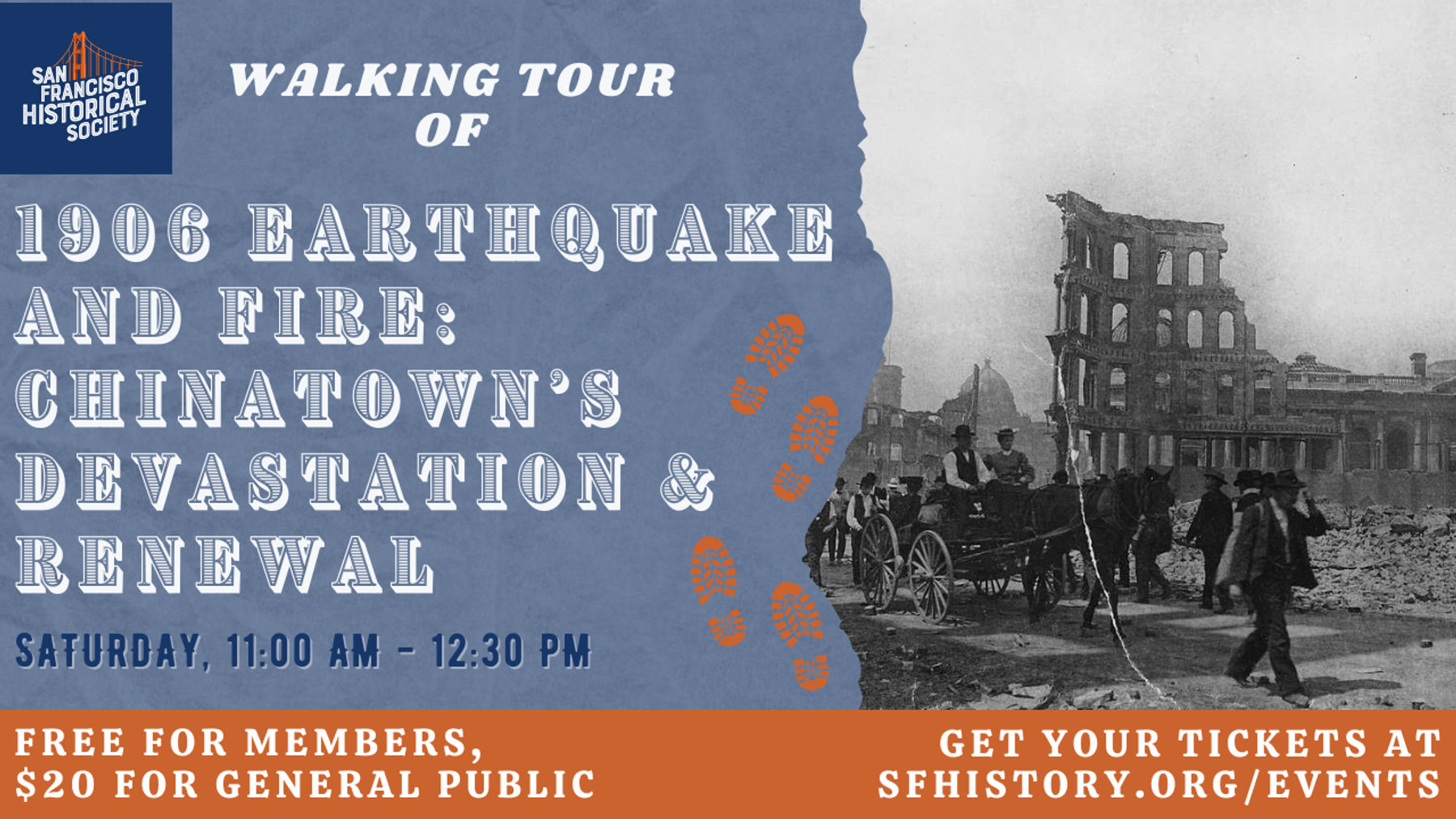 WALKING TOUR: 1906 Earthquake and Fire: Chinatown’s Devastation and Renewal | Downtown San Francisco