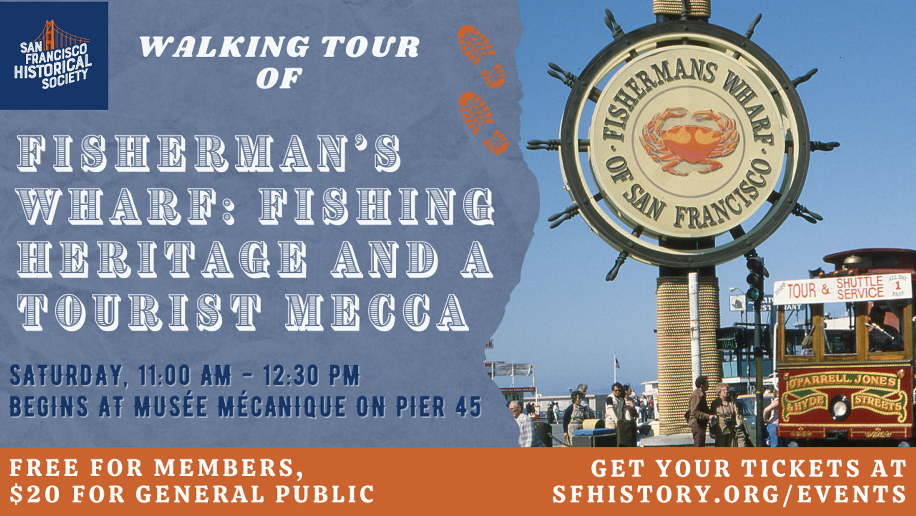 WALKING TOUR: Fisherman’s Wharf: "A Fishing Heritage and Tourist Mecca" | Downtown San Francisco