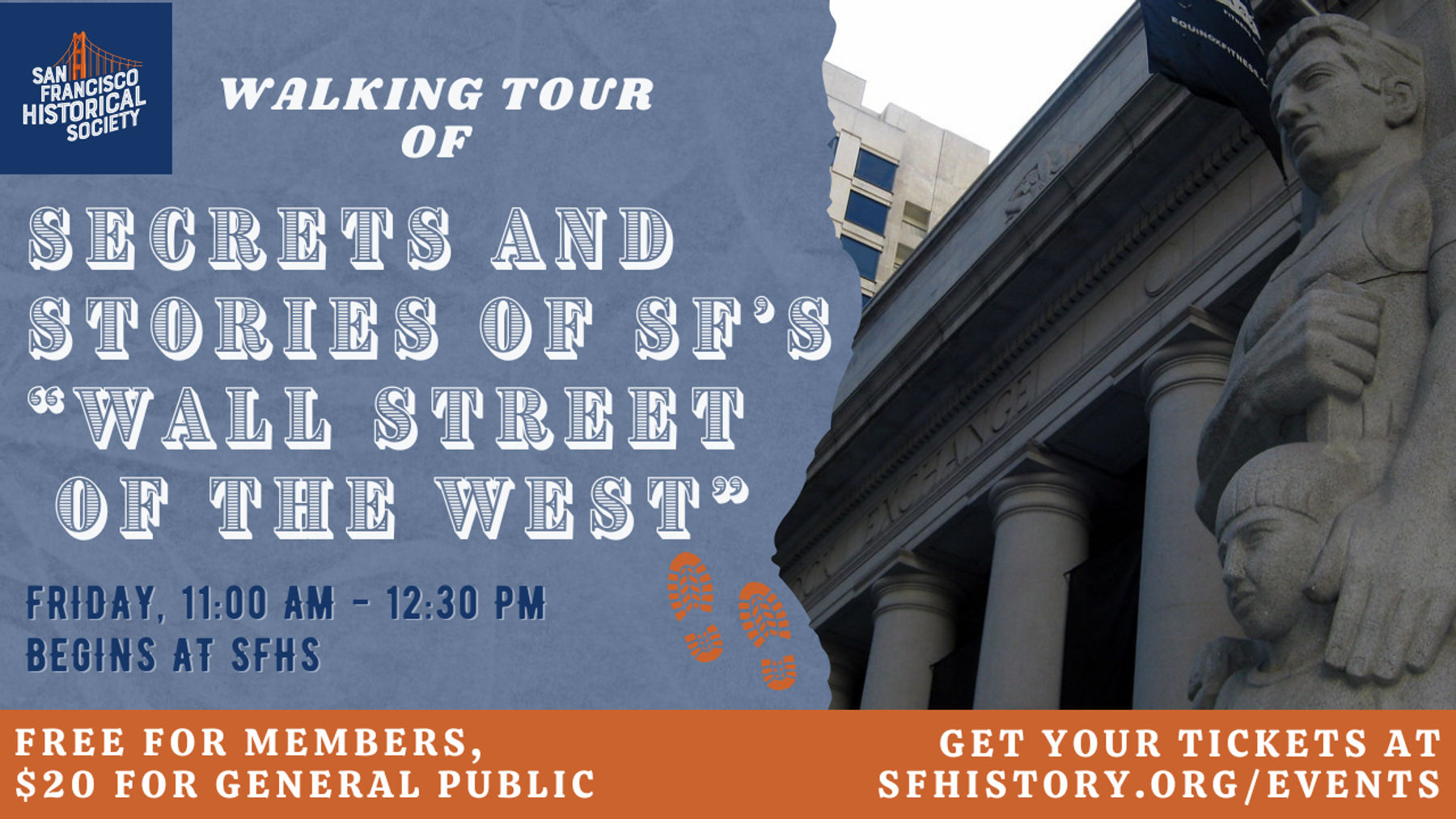 WALKING TOUR: Secrets and Stories of San Francisco’s “Wall Street of the West” | Downtown San Francisco