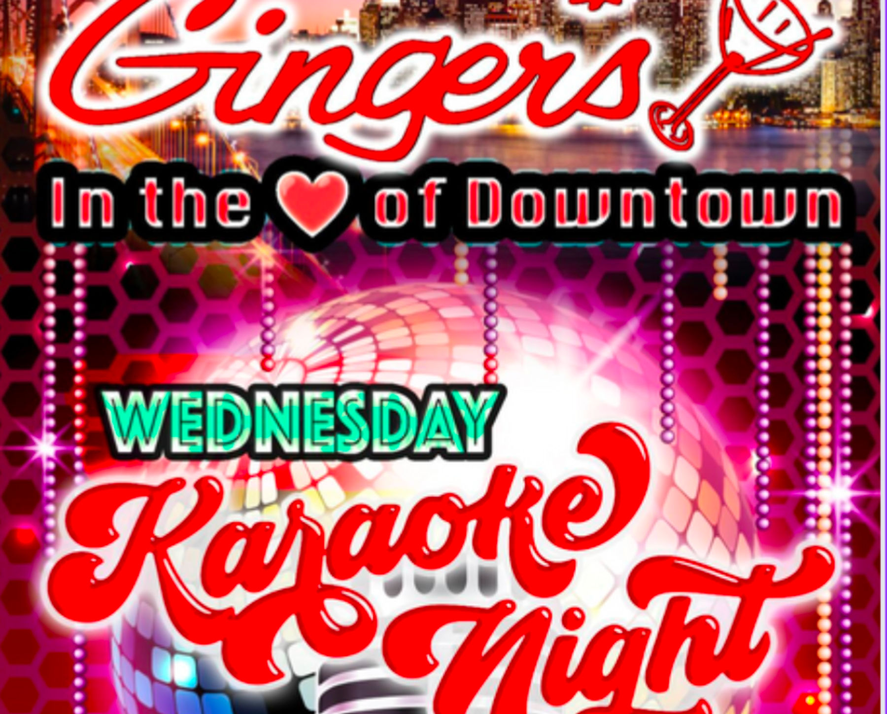 9/18 Afterwork Karaoke at Ginger's | Downtown San Francisco