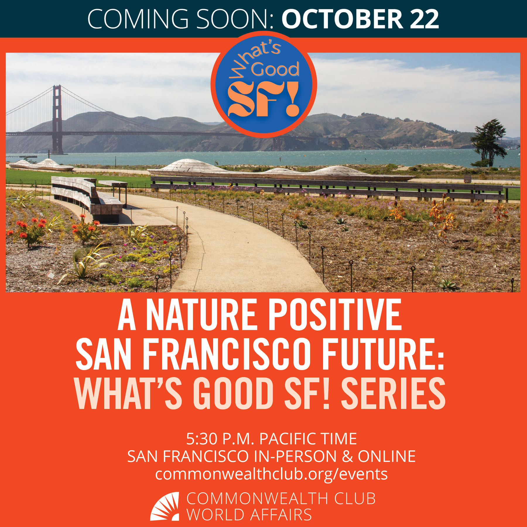 A Nature Positive San Francisco Future: What's Good SF! Series | Downtown San Francisco