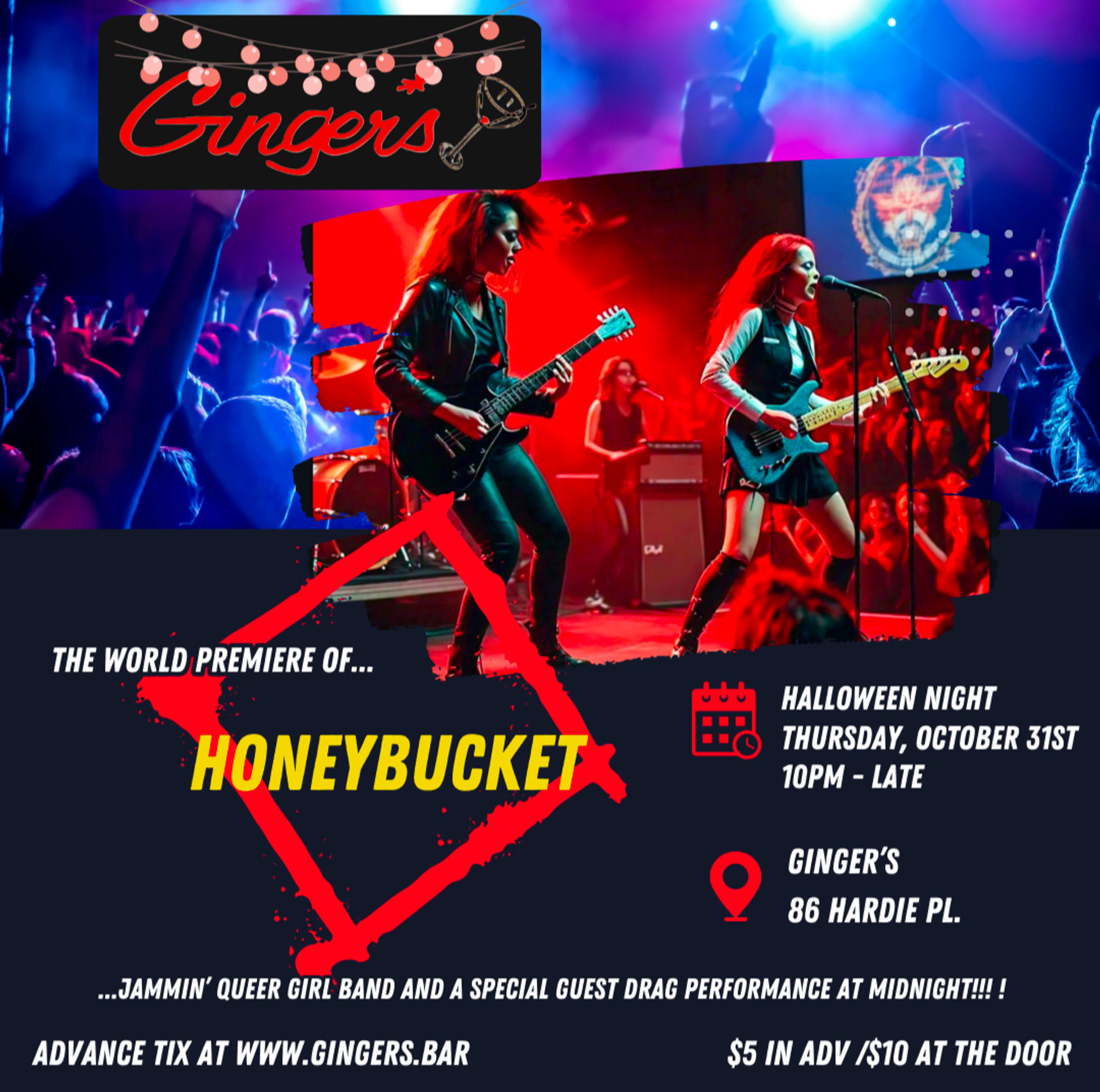 The World Premiere of HONEYBUCKET BAND | Downtown San Francisco