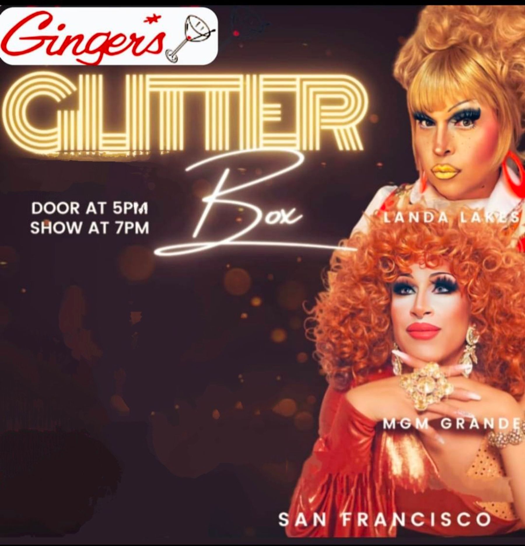 November Glitter Box at Ginger's with MGM Grande | Downtown San Francisco