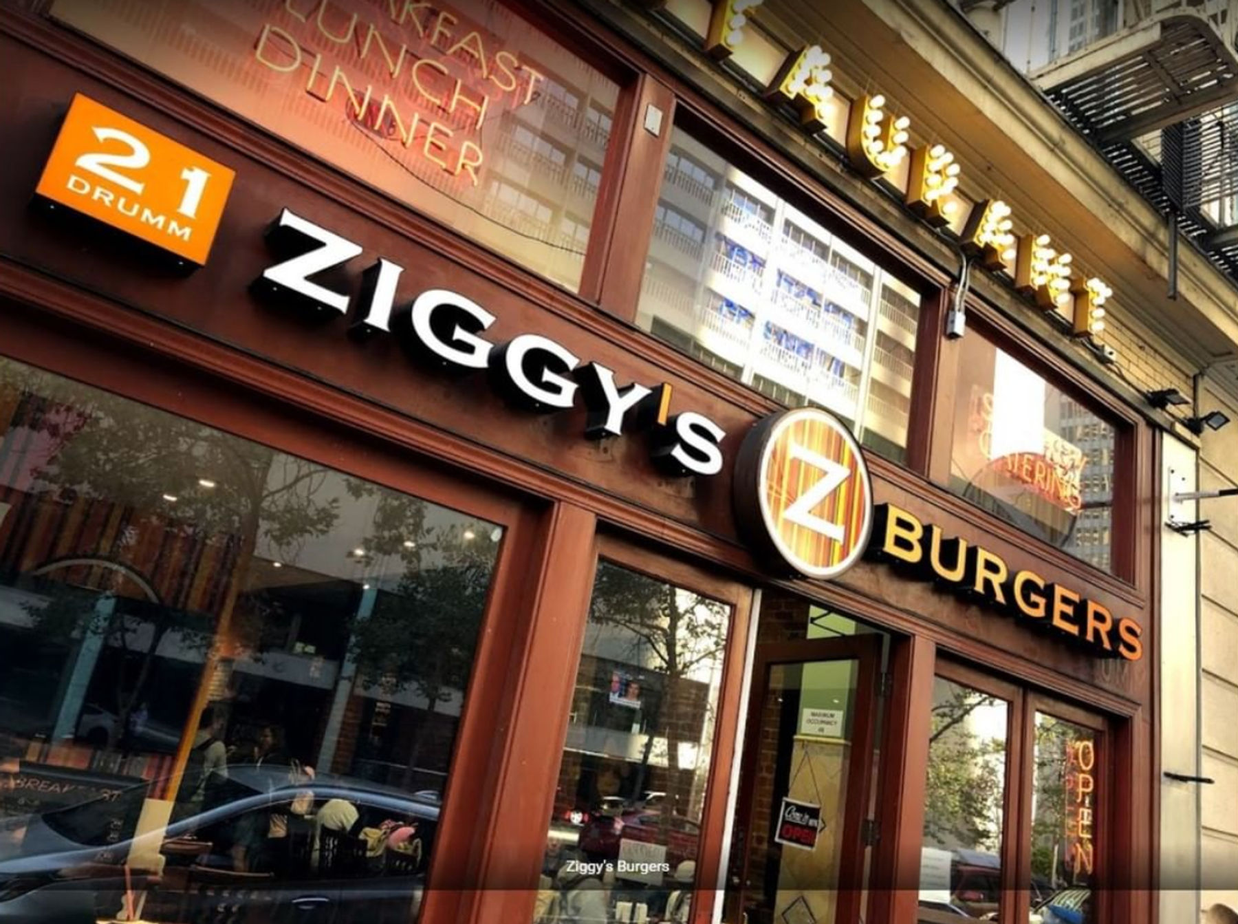 Ziggy's Burgers | Downtown San Francisco