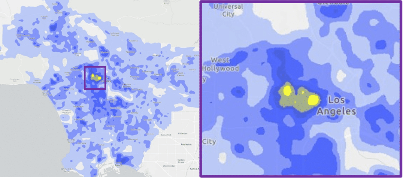 LA Region Population Density