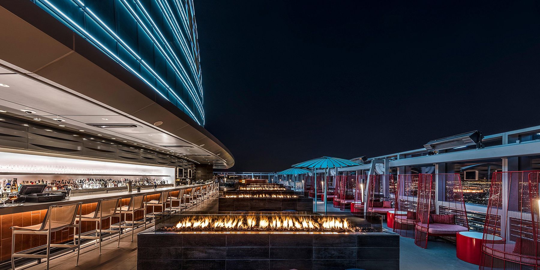 Downtown LA's Incredible New Open-Air Restaurant Towers Over 900